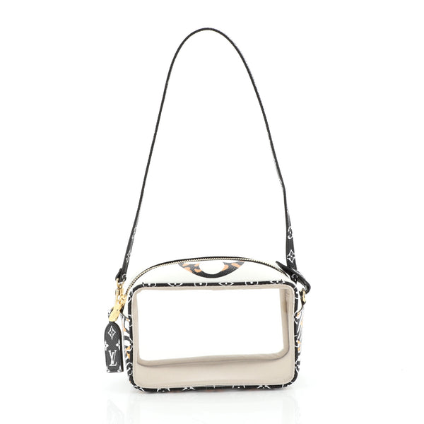 Louis Vuitton Monogram Jungle Beach Pouch - Clear Handle Bags, Handbags -  LOU800918