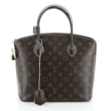 Louis Vuitton Lockit Handbag Monogram Fetish Canvas 