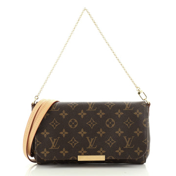 Louis Vuitton Favorite Handbag Monogram Canvas MM