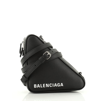 Balenciaga Triangle Duffle Bag Leather Small