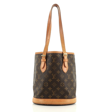 Louis Vuitton Petit Bucket Bag Monogram Canvas 