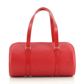 Louis Vuitton Soufflot Handbag Epi Leather 