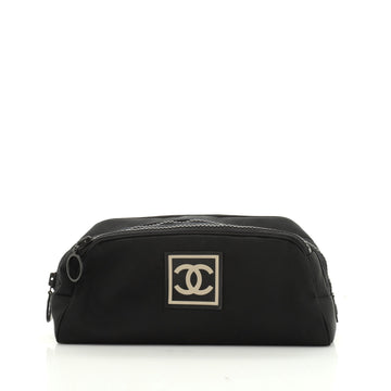 Chanel Sport Double Zip Pouch Nylon Large