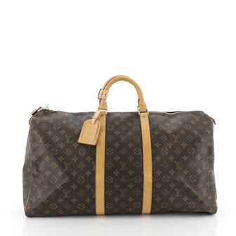 Louis Vuitton Keepall Bag Monogram Canvas 55