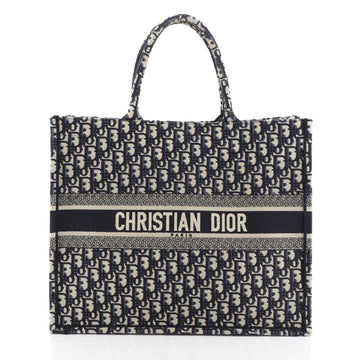 Christian Dior Book Tote Oblique Canvas 