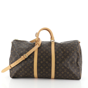 Louis Vuitton Keepall Bandouliere Bag Monogram Canvas 55