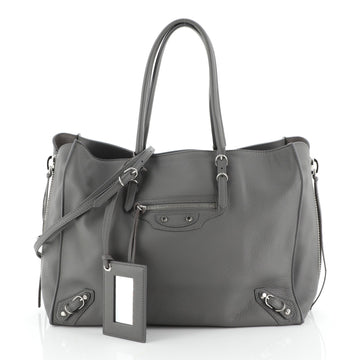 Papier B4 Zip Around Classic Studs Bag Leather