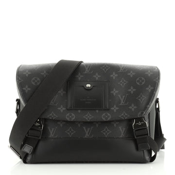 Louis Vuitton Voyager Messenger Bag Monogram Eclipse Canvas PM