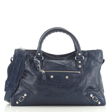 Balenciaga City Giant Studs Bag Leather Medium