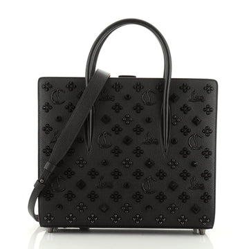 Christian Louboutin Paloma Tote Embellished Leather Medium