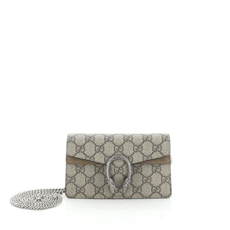Gucci Dionysus Bag GG Coated Canvas Super Mini