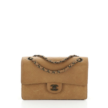 Chanel Vintage CC Chain Flap Bag Stitched Calfskin Medium