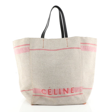 Celine Phantom Cabas Tote Canvas Medium