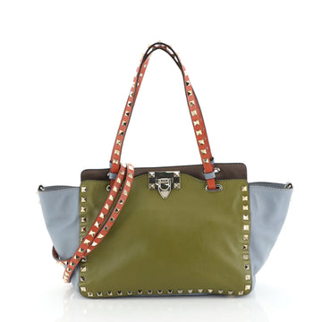 Valentino Rockstud Tote Soft Leather Small