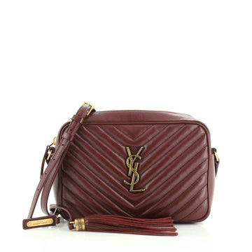 Saint Laurent Lou Camera Bag Matelasse Chevron Leather Small