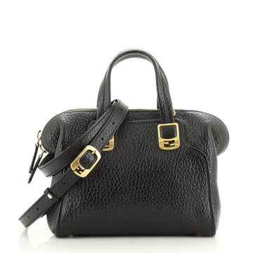 Fendi Chameleon Convertible Satchel Leather Mini