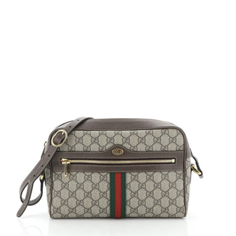 Gucci Ophidia Shoulder Bag GG Coated Canvas Small