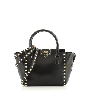Valentino Rockstud Tote Rigid Leather Mini