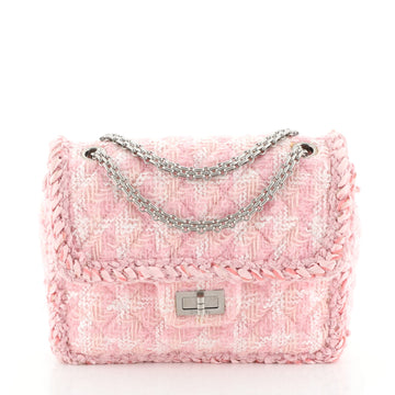 Chanel Square Reissue 2.55 Flap Bag Quilted Tweed 