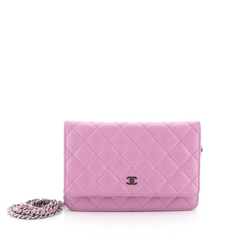 Chanel Wallet on Chain Quilted Lambskin 