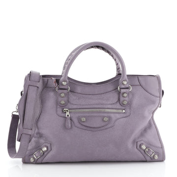 Balenciaga City Giant Studs Bag Leather Medium