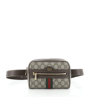 Gucci Ophidia Belt Bag GG Coated Canvas Small