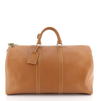 Louis Vuitton Keepall Bag Epi Leather 50