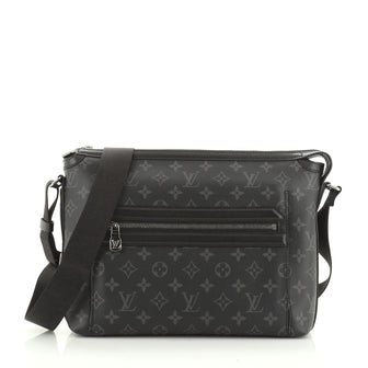 Louis Vuitton Odyssey Messenger Bag Monogram Eclipse Canvas PM