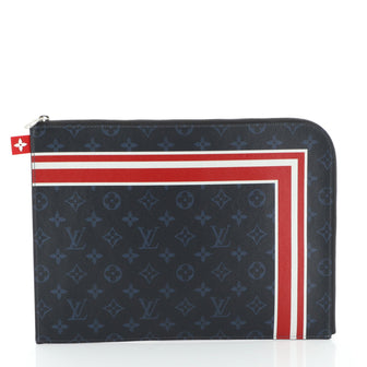 Louis Vuitton Pochette Jour Limited Edition Monogram Cobalt Canvas GM