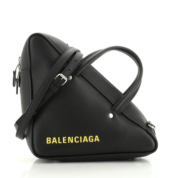 Balenciaga Chain Triangle Duffle Bag Leather Small