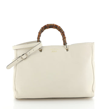 Gucci Bamboo Shopper Tote Leather Large