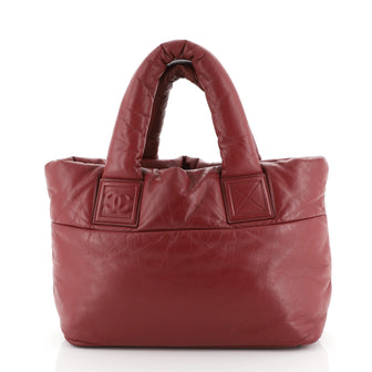 Chanel Coco Cocoon Reversible Tote Quilted Lambskin Small
