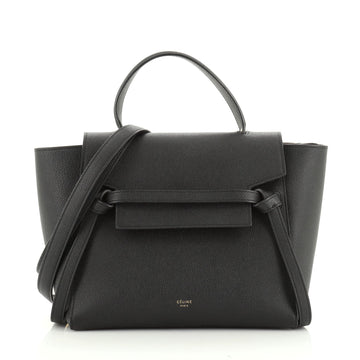 Celine Belt Bag Textured Leather Micro