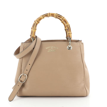 Gucci Bamboo Shopper Tote Leather Small