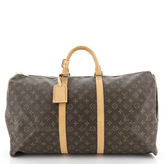 Louis Vuitton Keepall Bag Monogram Canvas 55