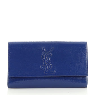 Saint Laurent Belle de Jour Clutch Leather Large