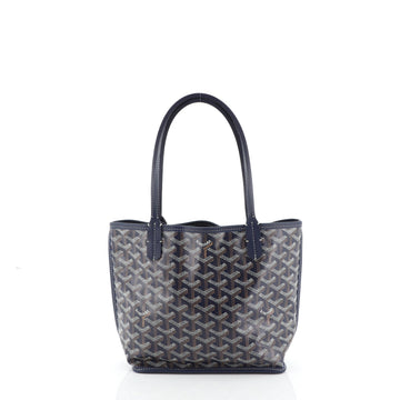 Goyard Anjou Reversible Tote Coated Canvas Mini