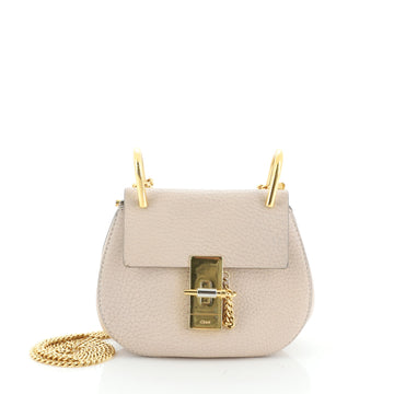 Chloe Drew Crossbody Bag Leather Nano