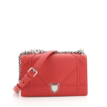 Christian Dior Diorama Flap Bag Calfskin Small
