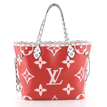 Louis Vuitton Neverfull NM Tote Limited Edition Colored Monogram Giant MM