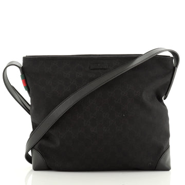 Gucci Zip Top Messenger GG Canvas Large