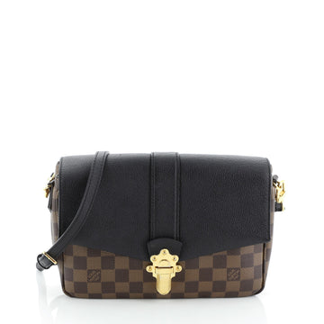 Louis Vuitton Clapton Handbag Damier and Leather PM