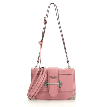 Prada Cahier Convertible Shoulder Bag City Calf Medium