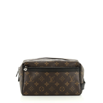 Louis Vuitton Toiletry Kit Bag Macassar Monogram Canvas 