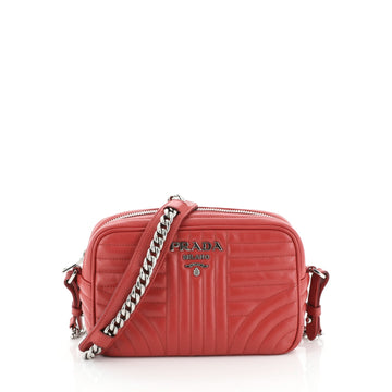 Prada Camera Bag Diagramme Quilted Leather Small