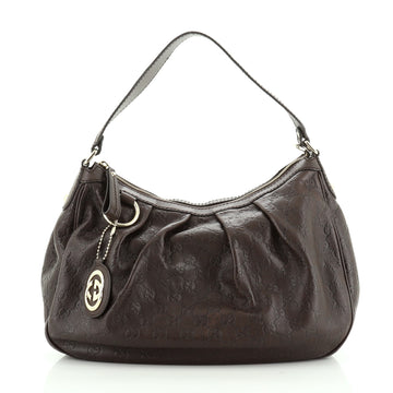Gucci Sukey Hobo Guccissima Leather Medium
