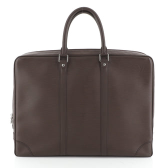 Louis Vuitton Porte-Documents Voyage Briefcase Epi Leather 
