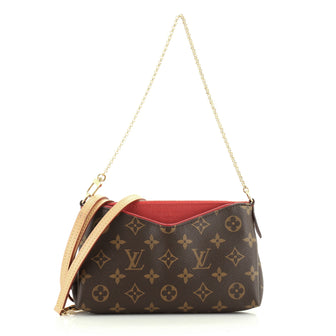 Louis Vuitton Pallas Clutch Monogram Canvas 