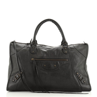 Balenciaga Work Classic Studs Bag Leather 