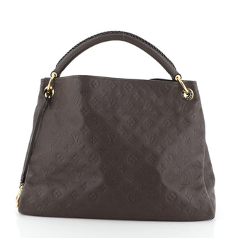 Louis Vuitton Artsy Handbag Monogram Empreinte Leather MM